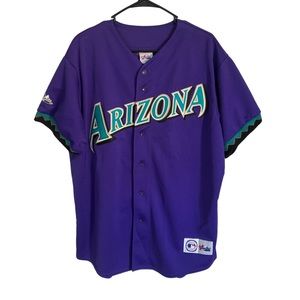 VINTAGE 90’s ARIZONA DIAMONDBACKS MLB Jersey Purple XL